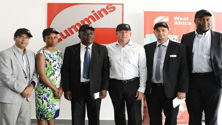 Cummins Team at the event